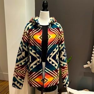 Asiri’s Designs Alpaca-Cotton Jacket Handmade in Ecuador. Small